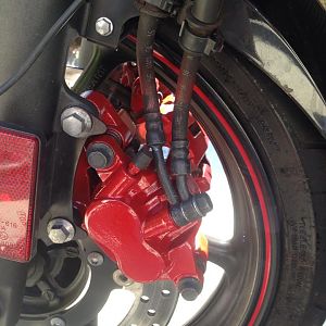 Red calipers