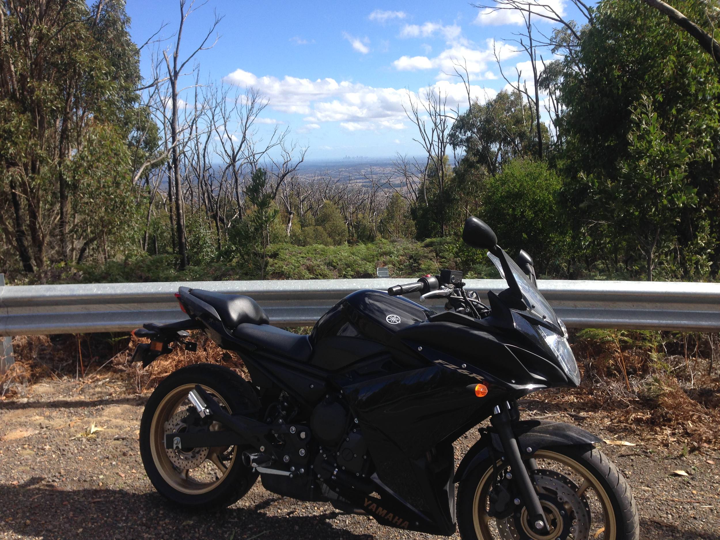 view of Melbourne from kinglake